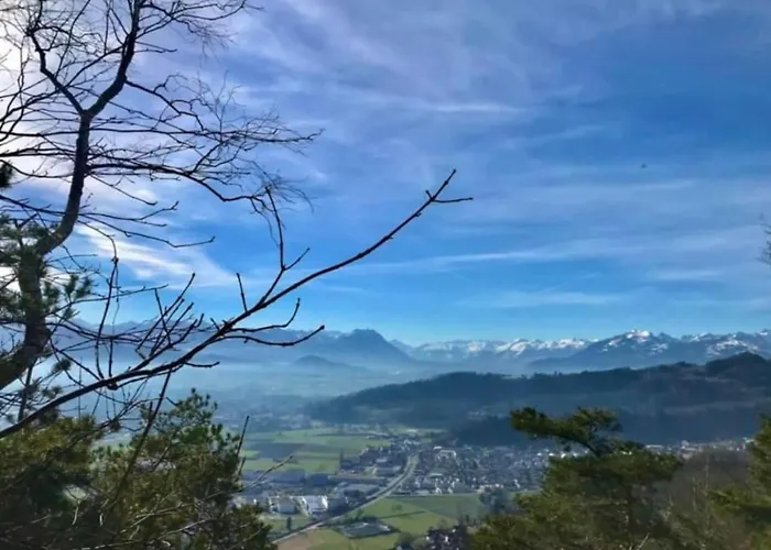 Dachwhg An Schoener Aussichtslage Lejlighed Berneck